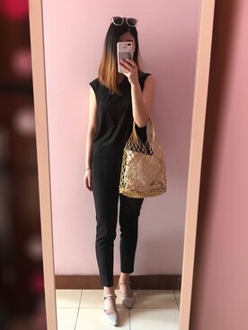 咕噜一さん（レディース・165cm）の夏コーディネート