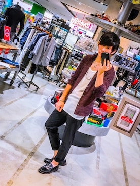 HIDEAWAYS AM KYOTO店さん（メンズ・177cm）の夏コーディネート