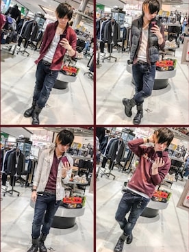 HIDEAWAYS AM KYOTO店さん（メンズ・177cm）の秋コーディネート