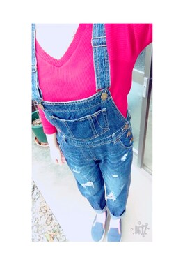 「Avail（アベイル）のアイテム（サロペット/オーバーオール、その他）」を使った、Kahoさん（レディース）の秋コーディネート