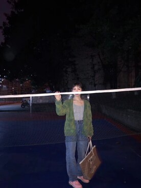 「CUT（カット）のアイテム」を使った、luckさん（レディース・162cm）の春コーディネート