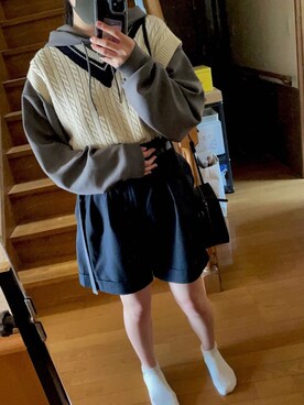 「コロナに負けない」｜Ayonniさん（レディース・162cm）の冬コーディネート