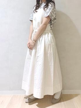 risapi🐰（骨格ウェーブ）さん（レディース・157cm）の春コーディネート