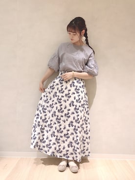 risapi🐰（骨格ウェーブ）さん（レディース・157cm）の春コーディネート