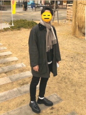 待人さん（メンズ・173cm）の冬コーディネート