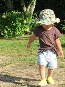 minato＊さん（キッズ・80cm）の夏コーディネート