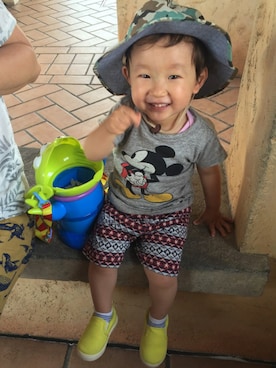 minato＊さん（キッズ・80cm）の夏コーディネート