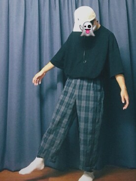 「EMMA  CLOTHES」｜「アイテム（キャップ）」を使った、ゆうさん（メンズ・163cm）の秋コーディネート