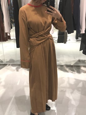 CLANE(クラネ)の「【CLANE】TWIST DESIGN ONE PIECE(ワンピース