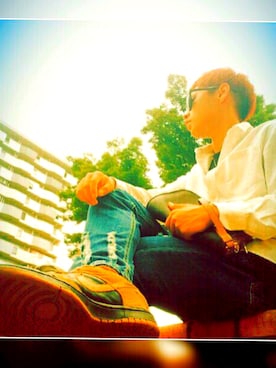 「アイテム（ハンドバッグ）」を使った、K.Rさん（メンズ・161cm・10代）の春コーディネート