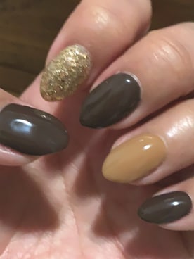 「ネイル」｜風太郎さん（レディース・160cm）の冬コーディネート