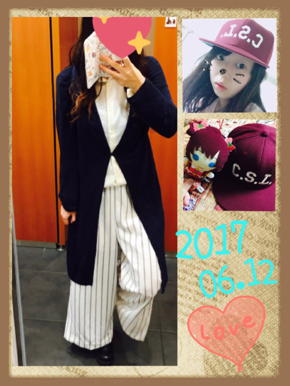 ブラック系のカーディガン/ボレロ、ホワイト系のシャツ/ブラウス、ホワイト系のその他パンツを着用したレディースの夏コーディネートの1枚目の写真