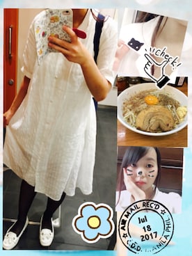 「ゆるゆる」｜「アイテム（その他シューズ）」を使った、美音さん（レディース・159cm）の夏コーディネート