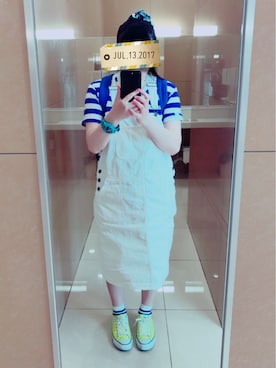 ao***さん（レディース・154cm）の夏コーディネート