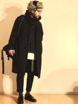 「アウターフェス2017」｜オオヒラさん（メンズ・170cm）の冬コーディネート