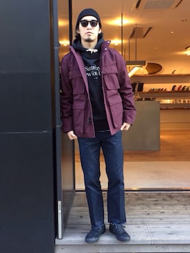 「サタデーズ ニューヨークシティ (Saturdays NYC)」｜hiroshi_utsumiさん（メンズ・178cm）の冬コーディネート