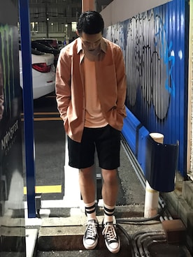 「サタデーズ ニューヨークシティ (Saturdays NYC)」｜hiroshi_utsumiさん（メンズ・178cm）の春コーディネート