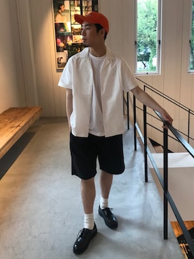 「サタデーズ ニューヨークシティ (Saturdays NYC)」｜hiroshi_utsumiさん（メンズ・178cm）の夏コーディネート