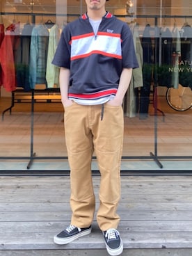 「サタデーズ ニューヨークシティ (Saturdays NYC)」｜hiroshi_utsumiさん（メンズ・178cm）の春コーディネート