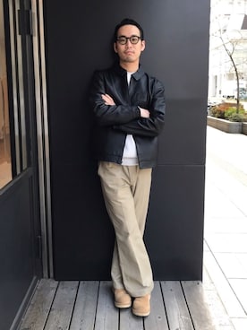 「サタデーズ ニューヨークシティ (Saturdays NYC)」｜hiroshi_utsumiさん（メンズ・178cm）の春コーディネート