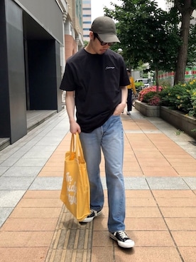 「サタデーズ ニューヨークシティ (Saturdays NYC)」｜hiroshi_utsumiさん（メンズ・178cm）の夏コーディネート