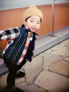 P×Kさん(キッズ・80cm)の冬コーディネート