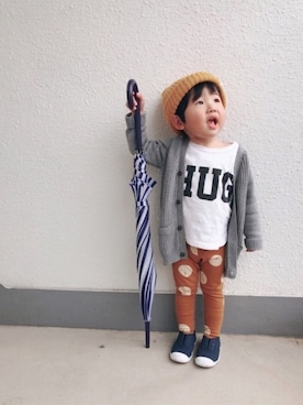 P×Kさん（キッズ・90cm）の冬コーディネート