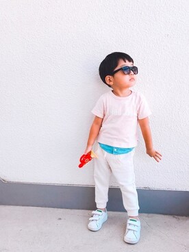 P×Kさん（キッズ・90cm）の夏コーディネート