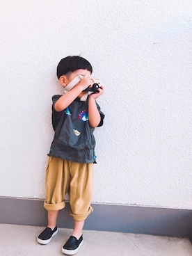 P×Kさん（キッズ・90cm）の夏コーディネート