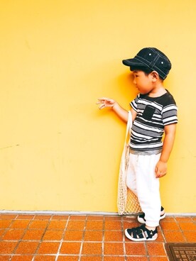 P×Kさん（キッズ・90cm）の夏コーディネート