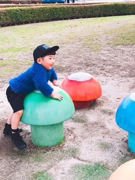 P×Kさん（キッズ・90cm）の秋コーディネート