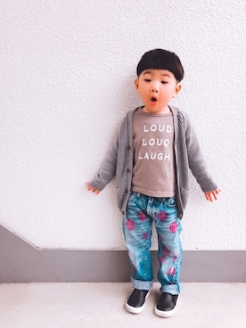 P×Kさん（キッズ・90cm）の秋コーディネート