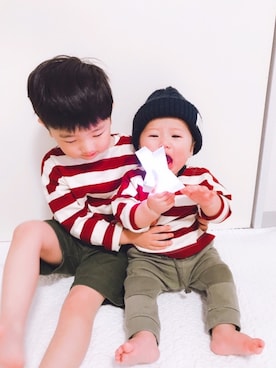 P×Kさん（キッズ・90cm）の春コーディネート