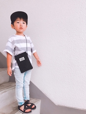 P×Kさん（キッズ・90cm）の夏コーディネート