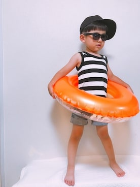 P×Kさん（キッズ・100cm）の夏コーディネート