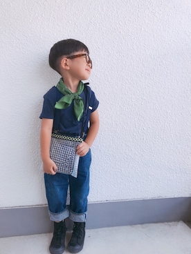 P×Kさんの（Levi's kid's | リーバイスキッズ）を使ったコーディネート