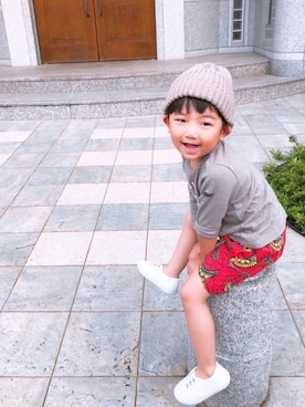 P×Kさん（キッズ・100cm）の秋コーディネート