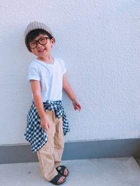 P×Kさん（キッズ・100cm）の秋コーディネート