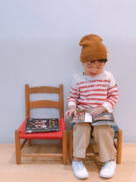 P×Kさん(キッズ・100cm)の秋コーディネート