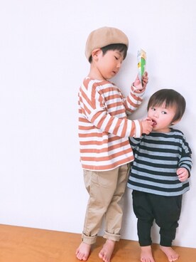 P×Kさん（キッズ・100cm）の冬コーディネート