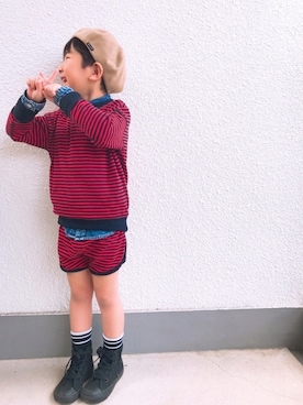 P×Kさん（キッズ・100cm）の春コーディネート