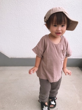 P×Kさん（キッズ・80cm）の夏コーディネート