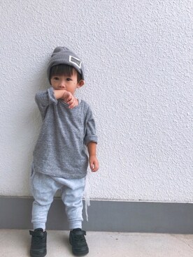 P×Kさん（キッズ・80cm）の秋コーディネート