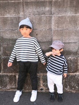 P×Kさん(キッズ・100cm)の秋コーディネート