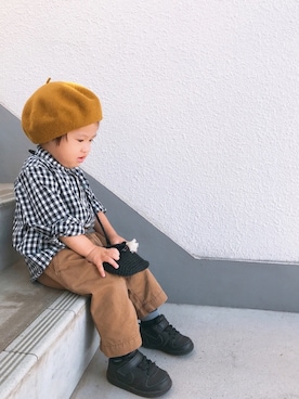 P×Kさん(キッズ・80cm)の秋コーディネート