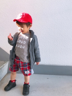 P×Kさん（キッズ・80cm）の秋コーディネート