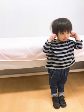 P×Kさん（キッズ・80cm）の冬コーディネート