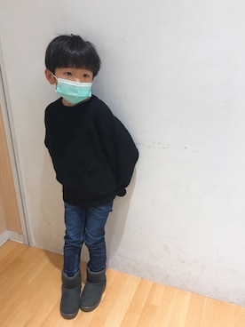 P×Kさん（キッズ・110cm）の冬コーディネート