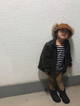 P×Kさん(キッズ・80cm)の冬コーディネート