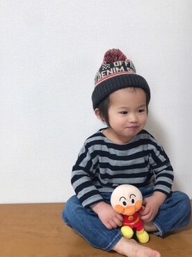 P×Kさん（キッズ・80cm）の冬コーディネート